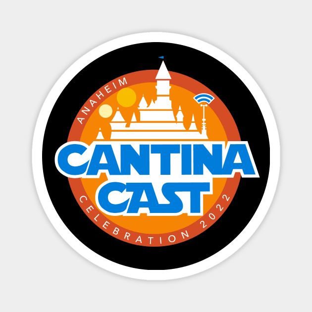 Exclusive Cantina Cast Celebration 2022 Logo T-Shirt Magnet by Cantina Cast